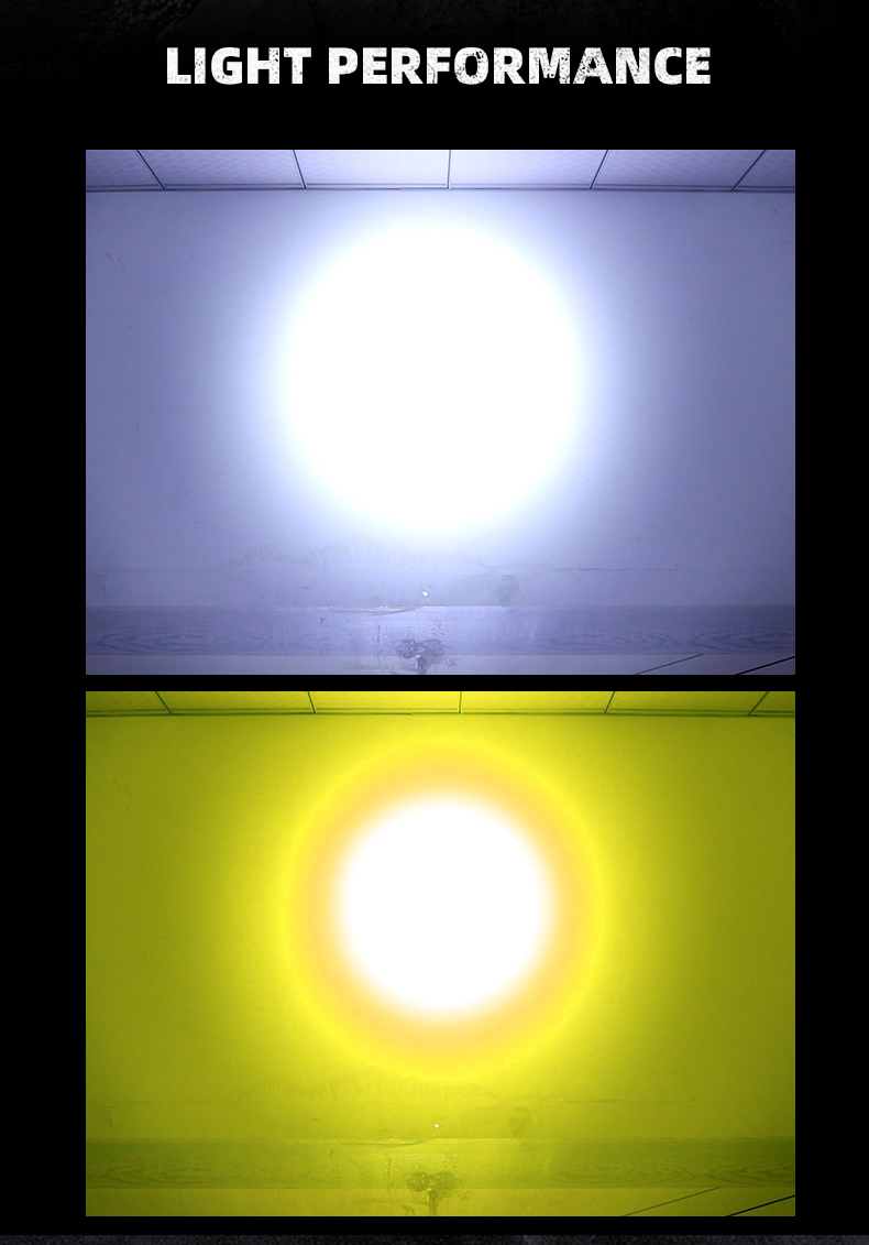 blanc + jaune double couleur