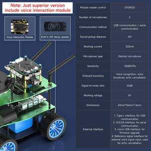 ROS MASTER X1 Hoch leistungs motor und Reibungs reifen basierend auf ROS-Roboter betriebs system und Python-Programmierung - Product Image 6