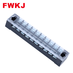 Hot Sale <strong>Fixed</strong> <strong>Terminal</strong> <strong>Block</strong> 10P 15A/600V Din Rail Wire Connectors Screw Strip Copper Barrier <strong>Terminal</strong> <strong>Blocks</strong> TB <strong>Terminal</strong> <strong>Block</strong> - Product Image 1