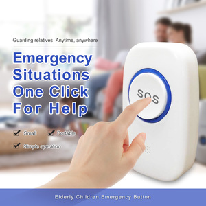 Smart Panic Button Long Life Tuya Smart Life SOS Botão Sem Fio WiFi Ao Ar Livre