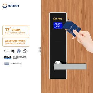 Orbita Intelligent Hotel Management Swipe Card Key Door Lock System con software de computadora