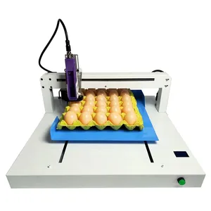 Industrielles Verfalls datum Drucker eier Codier maschine Desktop Eier codierer Datums stempel maschine Chargen nummer Codier maschine Großhandel