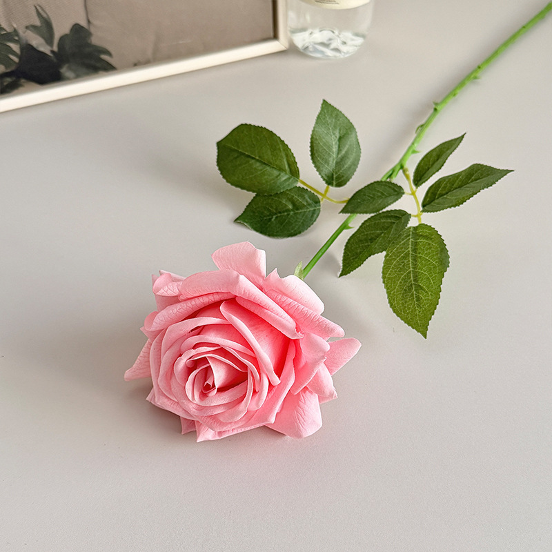 Rosa intenso-flor grande 12cm