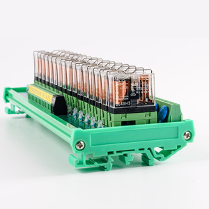 Módulo de relé de 16 canales 10A 24V Salida PLC Módulo de relé de placa amplificada - Product Image 2