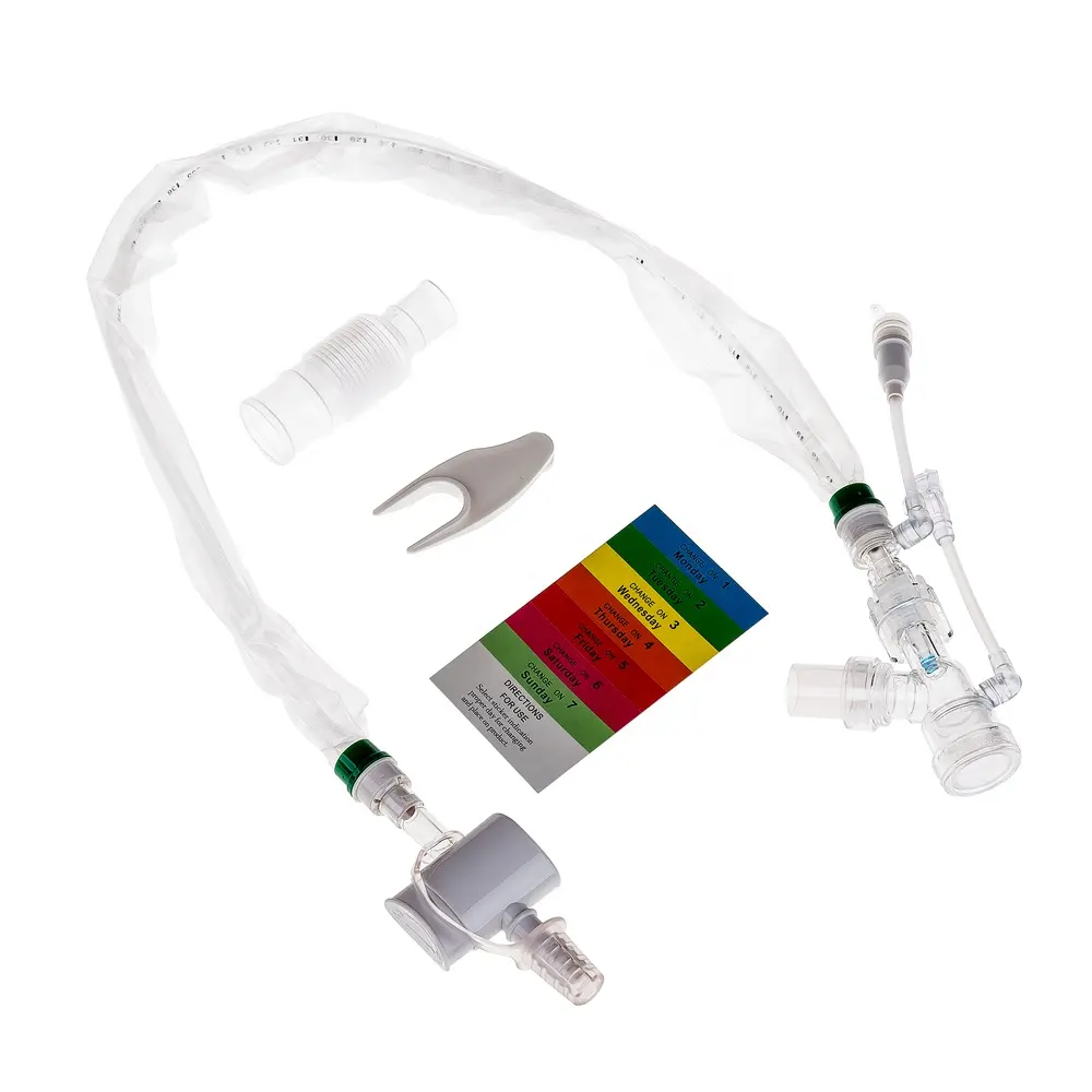 Double Swivel Close Suction Catheter 72 Hours Push Switch Closed Suction Catheter Y-type