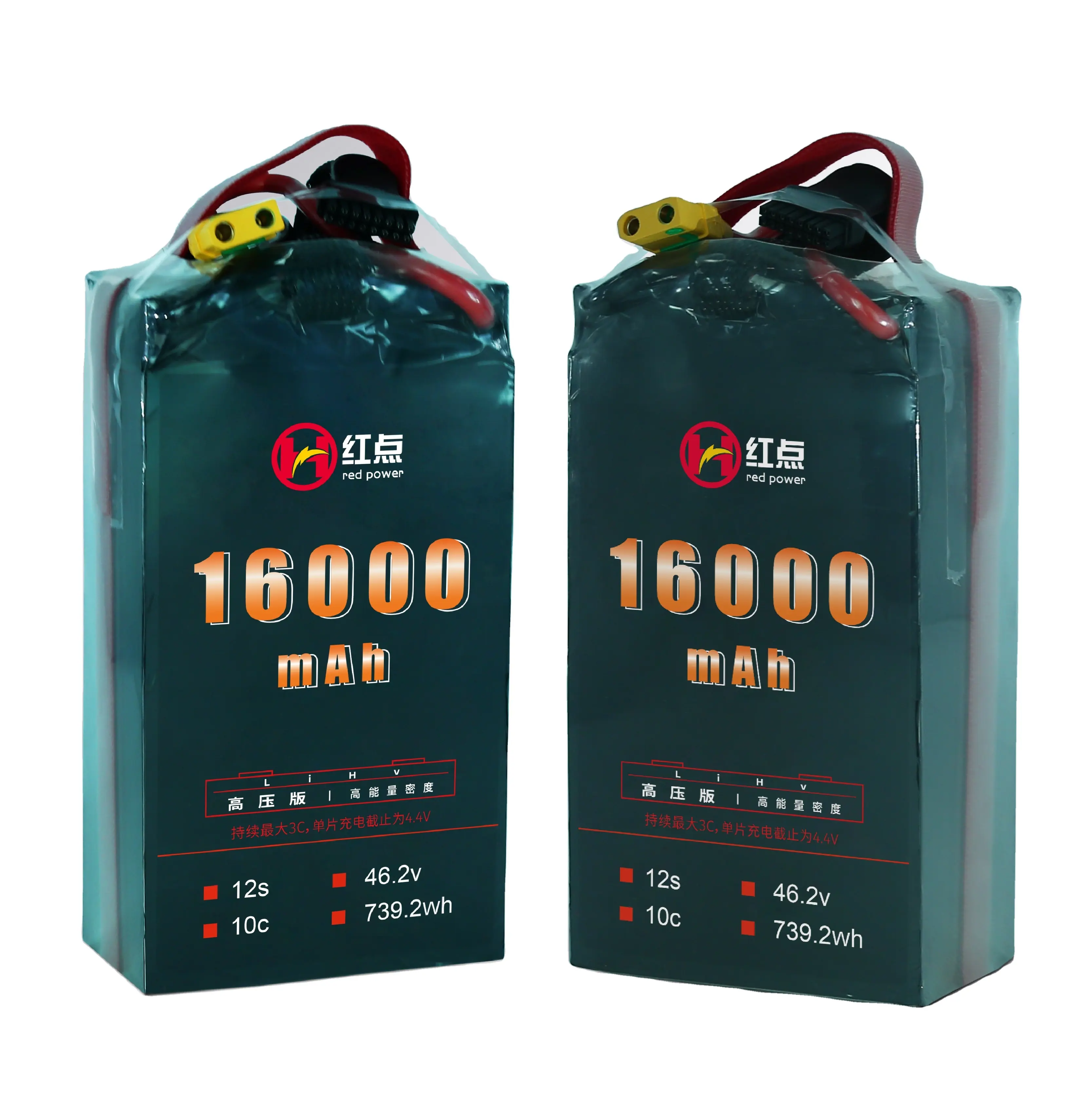 Аккумулятор высокого напряжения Li-Po, 46,2 В, 16000 мАч