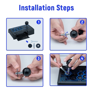 DOBE 7in1 <strong>Mini</strong> Arcade Stick Fightstick Joy Stick Fight Stick for PS4/PS3/<strong>Xbox</strong> One/<strong>Xbox</strong> <strong>360</strong>/for Nintendo Switch/ for Android/PC - Product Image 6