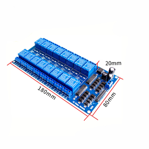 16 canali 5V 12V modulo relè scheda scudo con optoaccoppiatore supporto Trigger alto e basso livello per Arduino - Product Image 3
