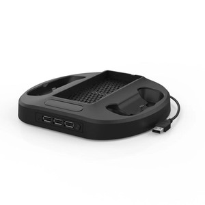 แท่นชาร์จคอนโทรลเลอร์พอร์ตคู่,แท่นวางสำหรับเกมแพด XBOX Series S แท่นชาร์จรองรับ3 In 1 - Product Image 1
