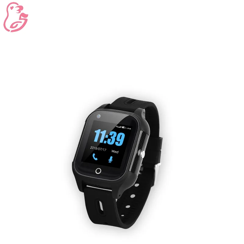 GPS adult watch tracker with free APP, GPS+WIFI+LBS, 500mah battery and geofence alarm