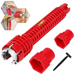 8-in-1 sihirli anahtarı İngilizce tuşları ile yeni çok amaçlı lavabo sıhhi tesisat aracı çelik ve alaşım metrik ölçüm sistemi yapılmış - Product Image 1