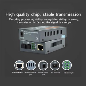 Netlink HTB-3100 sợi Quang Phương tiện truyền thông chuyển đổi RJ45 20km 25km SC sợi cổng 10m 100M Ethernet phương tiện truyền thông chuyển đổi - Product Image 5