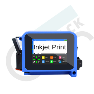 QMSTRAPACK Verfalls datum Tragbare Touchscreen-Codier maschine Hand-Tinten strahl drucker für Papier Kunststoff Holz Metall Glas - Product Image 1