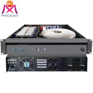Amplificador de potencia de 2 canales modular en línea con salida de entrada 2U Ups audio estéreo profesional - Product Image 5