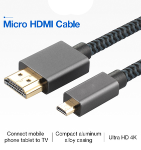 Cable hdmi micro a hdmi 1,2 metros 4K60HZ para pc - Product Image 4