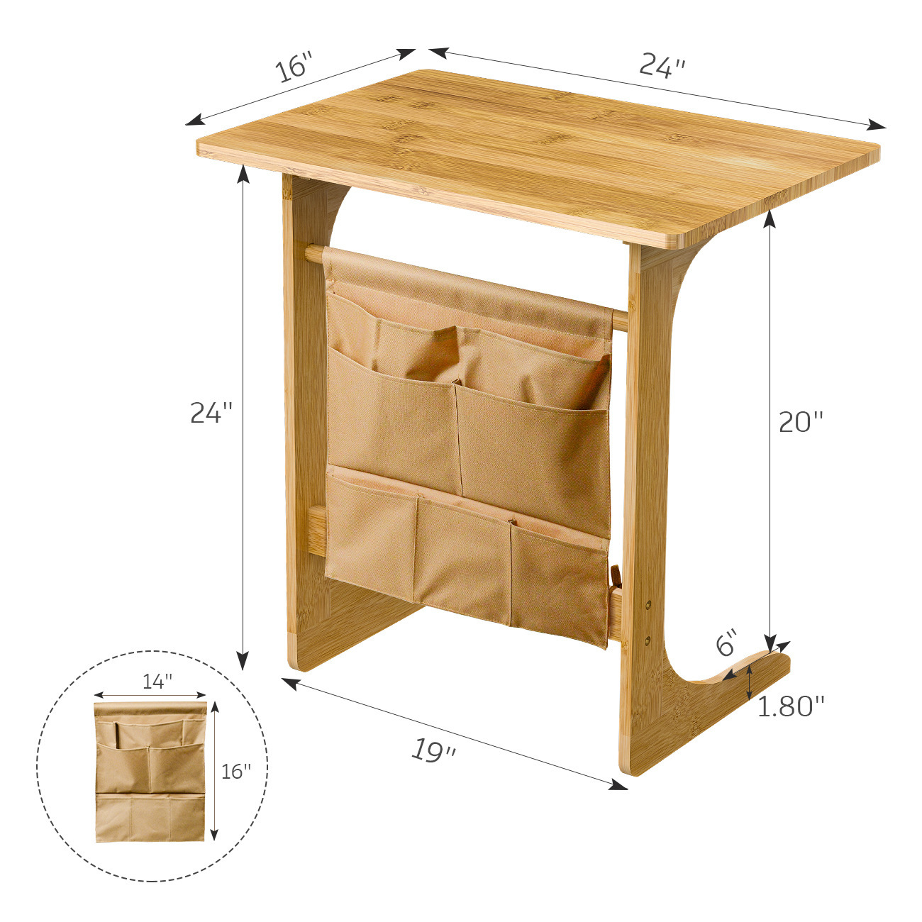 Bamboo 60*40*63