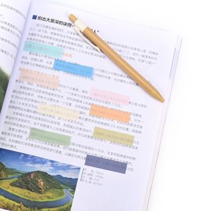 Index Stickers Custom <strong>Notebook</strong> with Self-Adhesive Reminder Page Marker Colorful Transparent Plastic PET Sticky Note Pad <strong>Notepad</strong> - Product Image 3