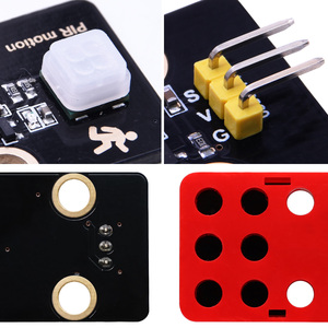 Keyestudio Sensor de Movimiento Digital Pir Compatible con Bloques de Construcción
