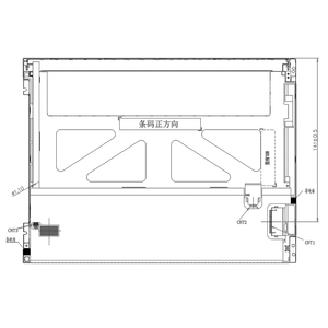 BOE 10.4 inç LCD Panel 800x600 SVGA yansımayan 10.4 TFT LCD ekran 20 Pin LCD modülü ile LED sürücü - Product Image 4