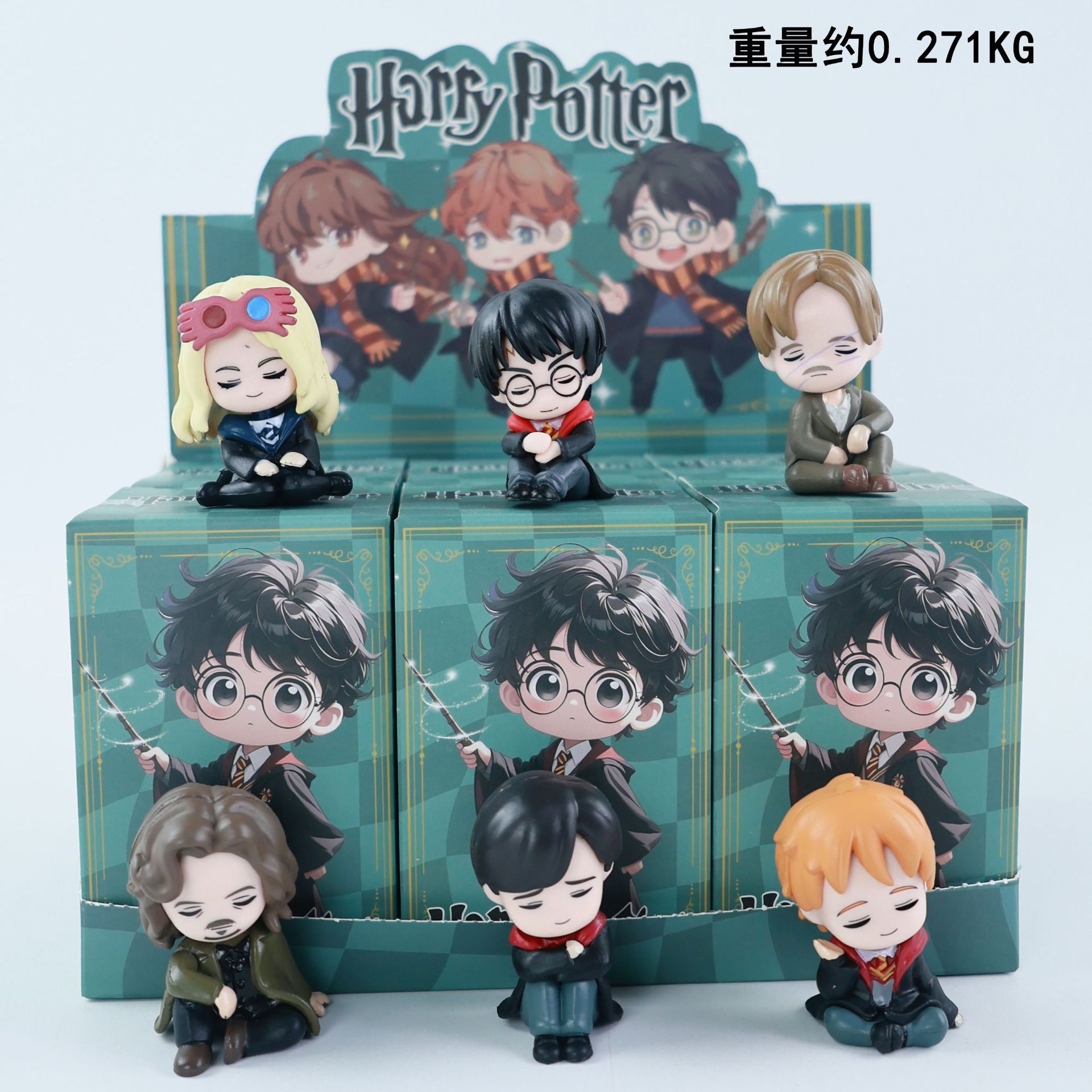 Sitting harry potter 6-piece set-blind box