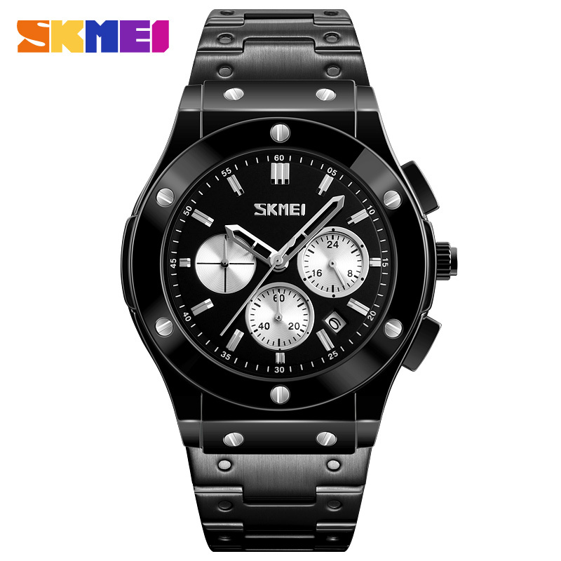 black/silver-steel