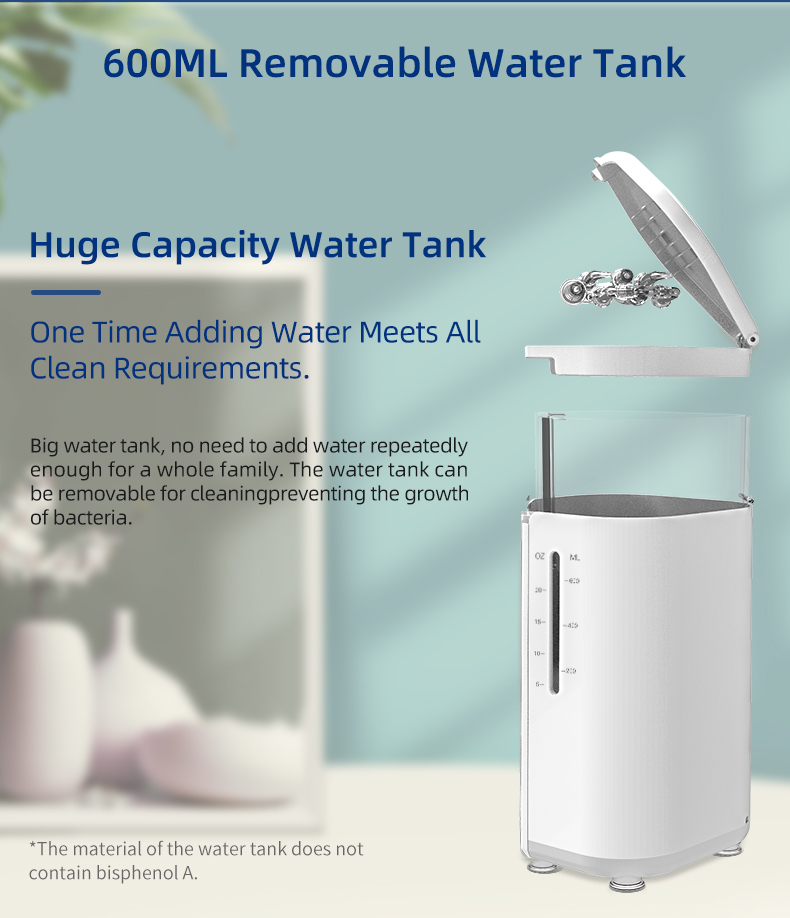 CQC Bathroom Dental Water Irrigator Countertop Water Jet Mouth Cleaner Fc2520