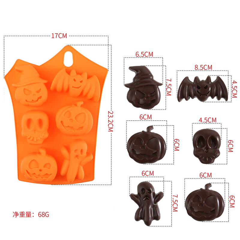 6 cavity orange