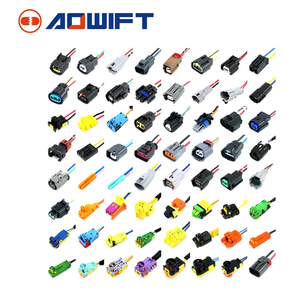 Conector de controlador de vehículo eléctrico serie, Cable de alambre de automóvil, conector sellado, 1 Juego de 9 pines, 2,3 Usb, 200 Uds. - Product Image 3