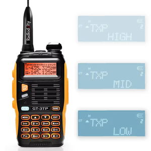 Baofeng-Radio portátil bidireccional VHF UHF, para teclado, pantalla LCD, antena de ganancia de 8W y 23cm, transceptor de comunicación inalámbrico - Product Image 2