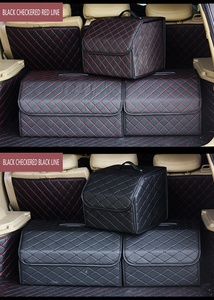 กล่องเก็บของท้ายรถแบบใหม่,อุปกรณ์จัดระเบียบที่เก็บของท้ายรถกล่องเก็บของสำหรับที่เก็บของท้ายรถที่จัดระเบียบรองเท้าบูทในรถใช้ได้ทุกรุ่น - Product Image 4