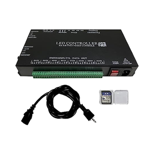 T8K musica + DMX CONSOLE ARTNET LED Controller programmabile IC Ws2811 Pixel Controller modulo per Pixel Light bar luce DJ Club