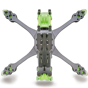 RC MARK55インチ<span class=keywords><strong>FPV</strong></span>カーボンファイバーフレーム225mmホイールベース、<span class=keywords><strong>FPV</strong></span>フリースタイルアナログドローン用5mmアーム付き