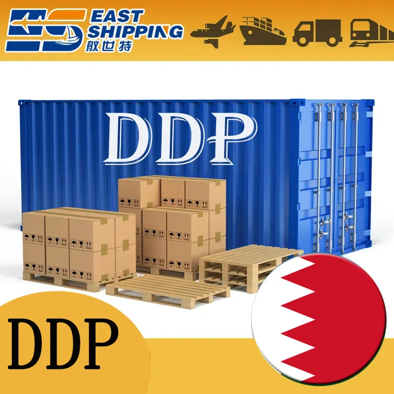 East Shipping Agent Freight Forwarder To Bahrain Logistics Agent DDP Double Clearance Tax Shipping Ship China To Bahrain