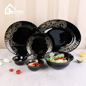 Bộ Đồ Ăn 26 Món Màu Trắng Tinh Khiết Hình Vuông Đặt Làm Theo Yêu Cầu Của Nhà Máy Trung Quốc Bộ Đồ Ăn Tối Bằng Kính Opal Chịu Nhiệt Thanh Lịch Sang Trọng - Product Image 6