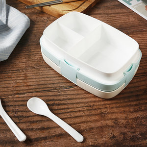 B146 3コンパートメントプラスチックランチボックス食事を整理し、新鮮で、準備ができています、学校の大学とオフィスのための弁当箱