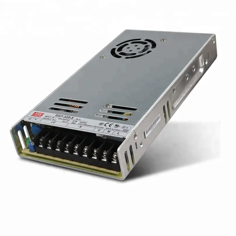 E-top Meanwell RSP-320-5 Switching Power Supply 110v 220V AC To 5V DC 320w Active Pfc Full Protection High Efficiency
