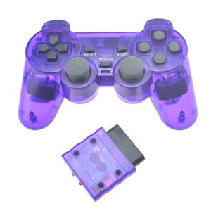 2.4กรัมควบคุมไร้สายสำหรับ PS2คอนโซลเกมแพดสั่นสะเทือน Manette ควบคุมสำหรับ PS2เกมจอยสติ๊ก - Product Image 2