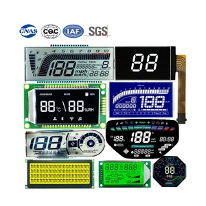 Fabbrica custom veicolo montato acqua ed elettricità contatori TN/STN/FSTN/HTN 5 6 cifre 7 bianco retroilluminazione segmento display lcd - Product Image 1