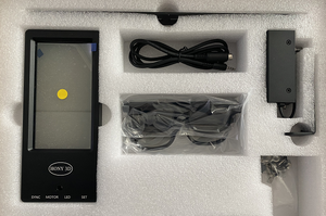 3D 4D 5D 6D 7D 9D Passive Polarizer Circular Polarized 3D โปรเจคเตอร์ DLP Optical Polarization Modulator - Product Image 3