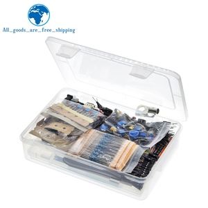 TZT Starter Kit Breadboard resistore condensatore potenziometro Dunpont cavo per Arduino UNO R3 Mega256 lampone Pi - Product Image 4