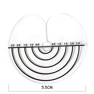 50 Stuks Ronde Hittebeschermer Schilden Warmte Isolatie Blad Beschermer Schaal Markering Tip Keratine <span class=keywords><strong>Hair</strong></span> Extensions Styling Tool