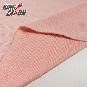 KINGCASON 2025抗皱短绒95% 涤纶5% 氨纶针织氨纶超柔软天鹅绒服装
