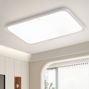 TCL phong cách hiện đại 24W dẫn ánh sáng trần vuông 3000K + 4500K + 5700K có thể điều chỉnh cao CRI tiêu thụ điện năng thấp chuyển đổi không gian trong nhà - Product Image 5