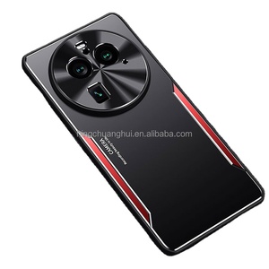 Oppofindx6pro携帯電話ケース新品アルミFindX6ソフトエッジビジネス保護ケース