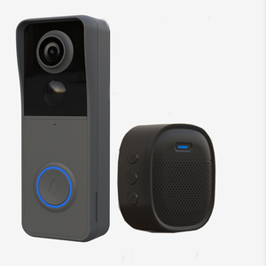 2025 nuevo 5MP Wifi batería recargable inteligente Ip65 impermeable dos vías Audio anillo intercomunicador inteligente Video timbre cámara de vigilancia - Product Image 1