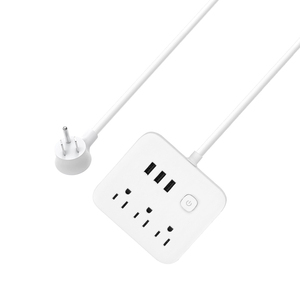 批发13A插座旅行适配电源板USB插座扩展插座带3个USB - Product Image 1