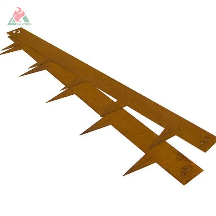 Aço Corten levantadas jardim crescer cama de metal enferrujado/jardim afiação