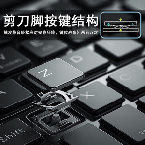 Producto de regalo Mini teclado Bluetooth plegable doble adecuado para iPad Tablet teléfono móvil computadora teclado inalámbrico portátil - Product Image 4