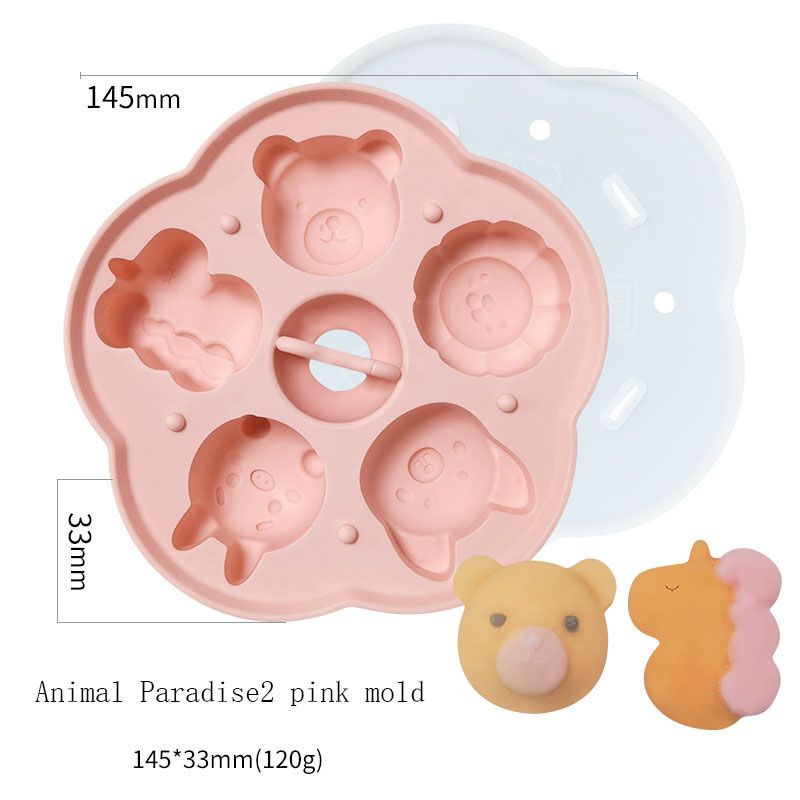 D5066-10 Animal Paradise2 moule rose