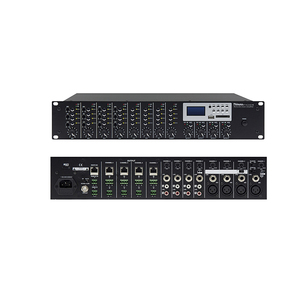 Thinuna IP-9624AD III sistema di trasmissione di rete IP scolastica sistema Audio IP ospedaliero 8 ingressi 4 uscite Mixer Audio di rete SIP - Product Image 1